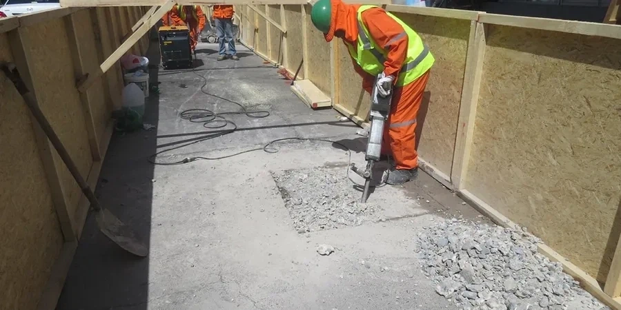 Calicata exploratoria en Arica: reconocimiento directo del subsuelo